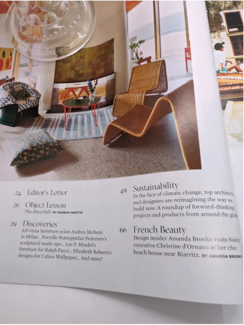 Architectural Digest Magazine May 2022 - Kacey Musgraves